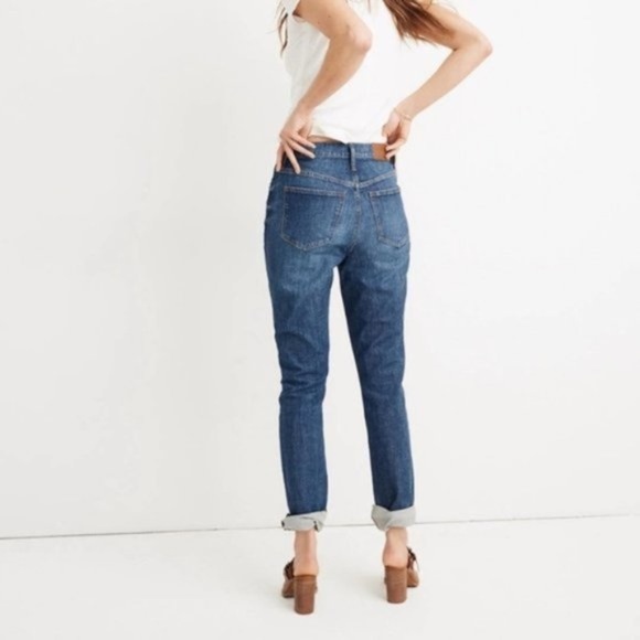 NEW Madewell High-Rise Slim Boyjean: Eco Edition - Picture 4 of 12